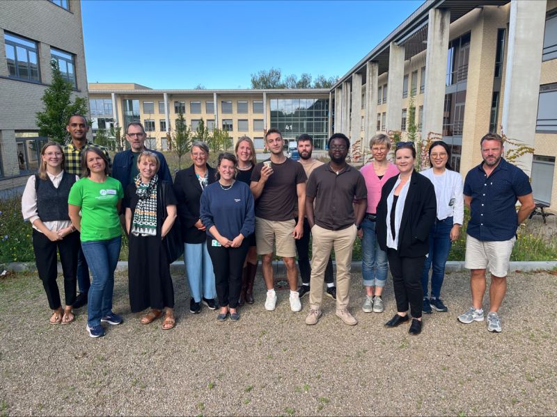 Gruppefoto Roskilde sommerskole for doktorgradskandidater 2023