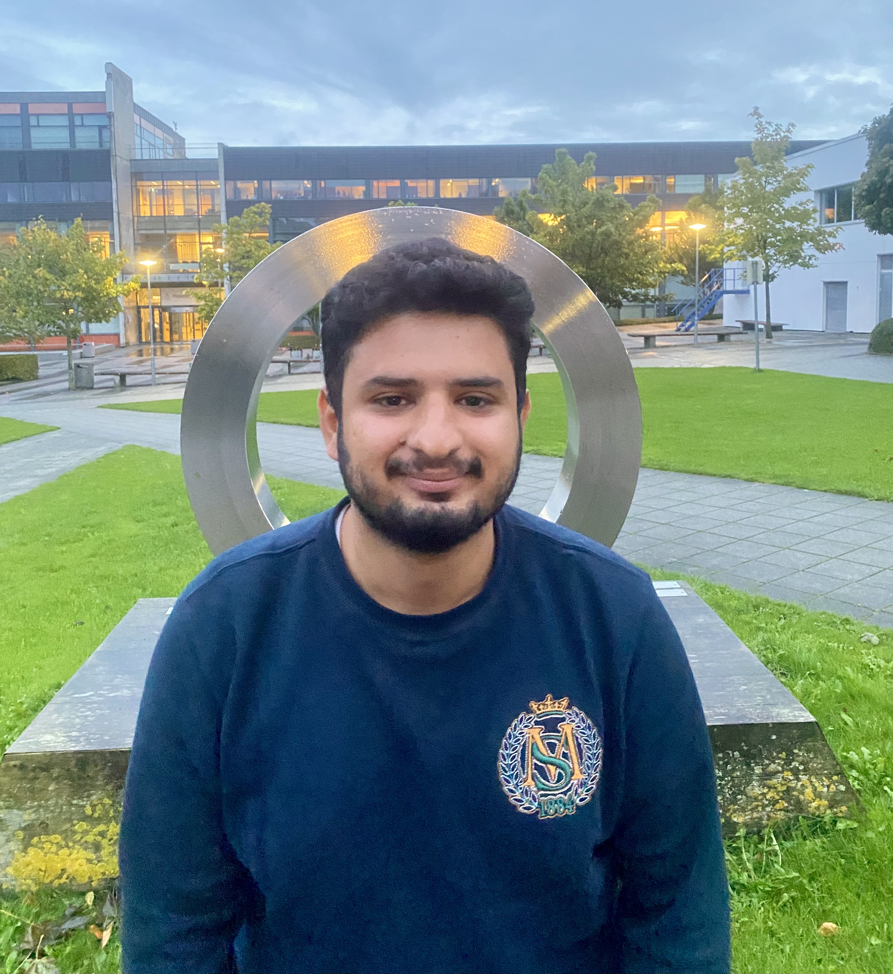 Farhan Rasheed Ansari, 3. kandidat for Venstrealliansen til Studentvalget 2023.