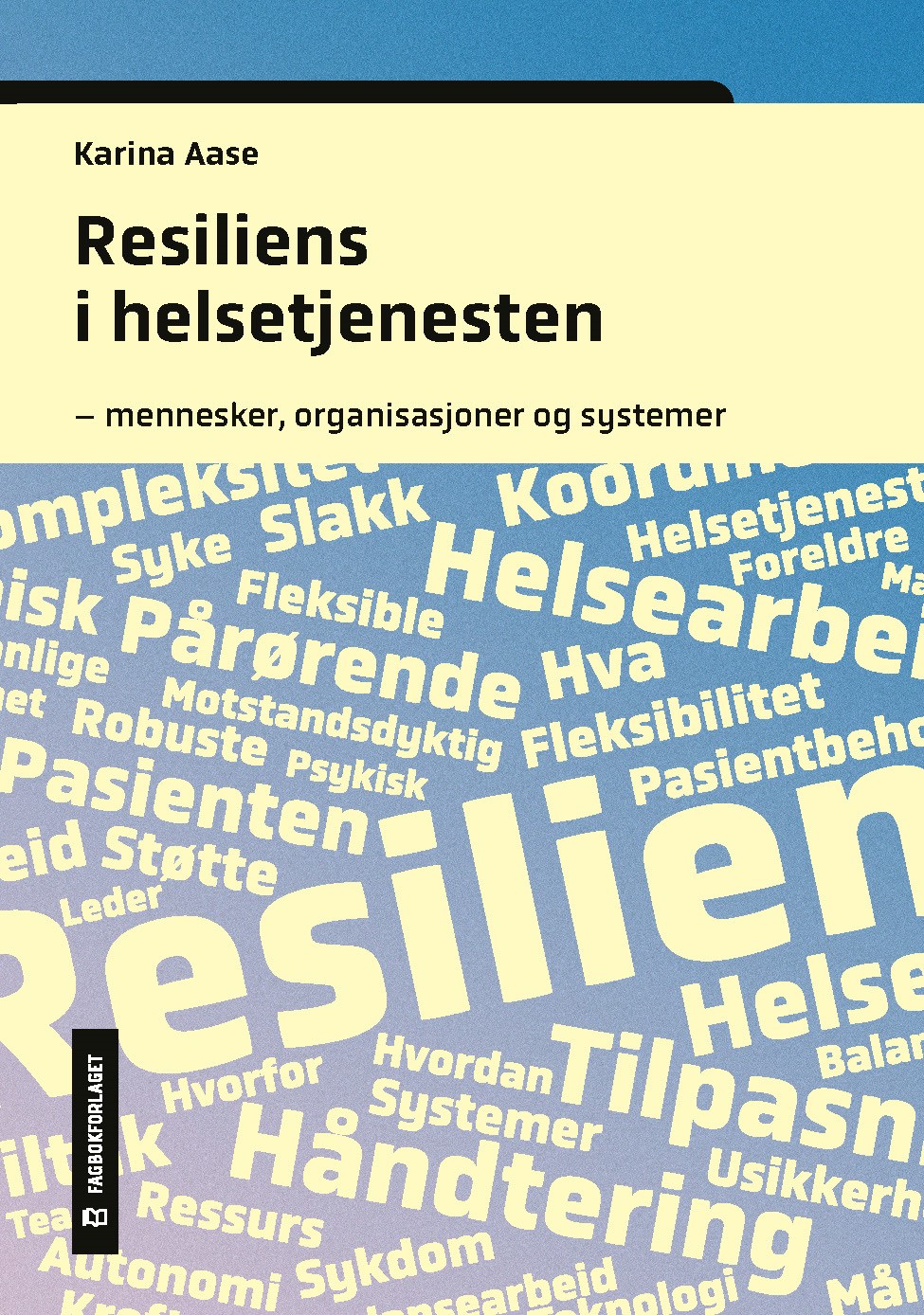 Bokomslag for boken Resiliens i helsetjenesten